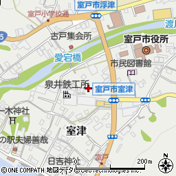 高知県室戸市室津2408周辺の地図