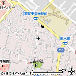 福岡県久留米市高良内町4413周辺の地図