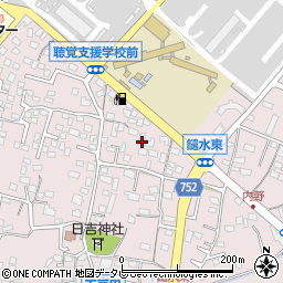福岡県久留米市高良内町4407周辺の地図