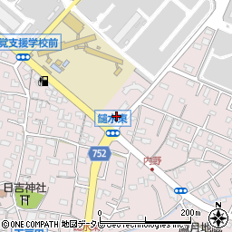 福岡県久留米市高良内町4386周辺の地図