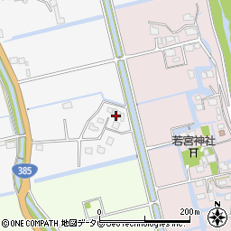 佐賀県神埼市荒堅目894周辺の地図