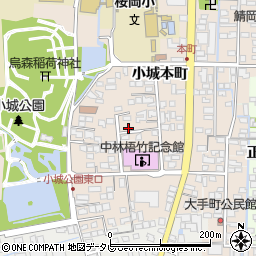 佐賀県小城市小城町159-47周辺の地図