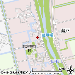 佐賀県神埼市神埼町本堀423周辺の地図