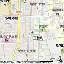 佐賀県小城市小城町102周辺の地図