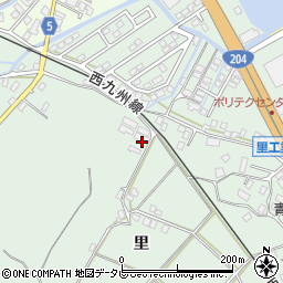 佐賀県伊万里市東山代町里376周辺の地図