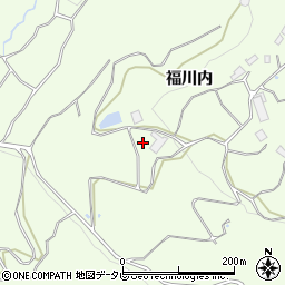 佐賀県伊万里市山代町福川内周辺の地図