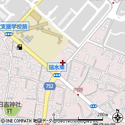 福岡県久留米市高良内町4386-6周辺の地図