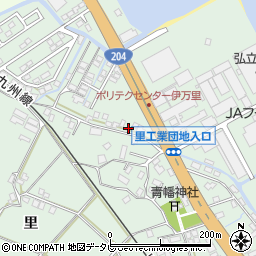佐賀県伊万里市東山代町里359周辺の地図