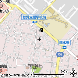 福岡県久留米市高良内町4410周辺の地図