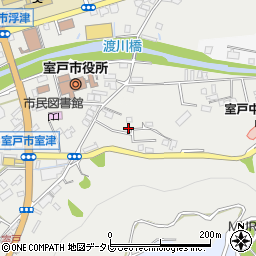 高知県室戸市室津2388周辺の地図