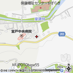 高知県室戸市室津2257周辺の地図
