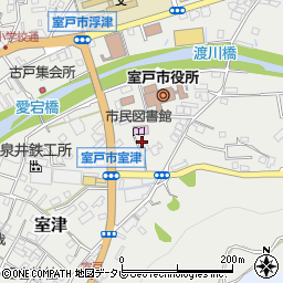 高知県室戸市室津2404周辺の地図