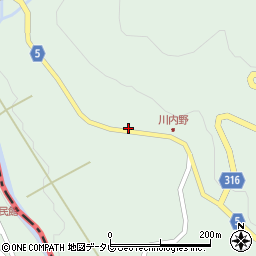 佐賀県伊万里市東山代町川内野5258周辺の地図