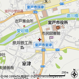 高知県室戸市室津2402周辺の地図