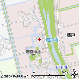 佐賀県神埼市神埼町本堀421周辺の地図