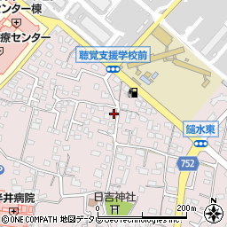 福岡県久留米市高良内町4416-11周辺の地図