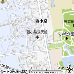 佐賀県小城市小城町211-13周辺の地図