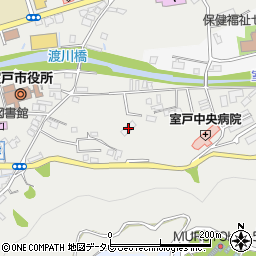 ＮＴＴ室津社宅周辺の地図