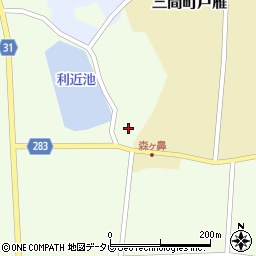 愛媛県宇和島市三間町務田272周辺の地図