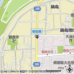 増田西周辺の地図