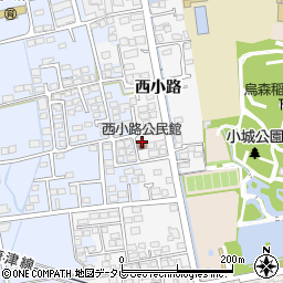 佐賀県小城市小城町211-12周辺の地図
