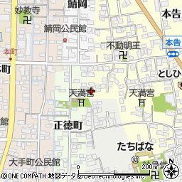 佐賀県小城市本告1165周辺の地図