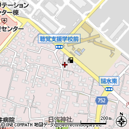 福岡県久留米市高良内町2915周辺の地図