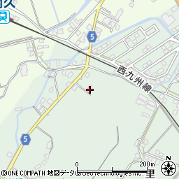 佐賀県伊万里市東山代町里664周辺の地図