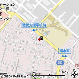 福岡県久留米市高良内町2913周辺の地図