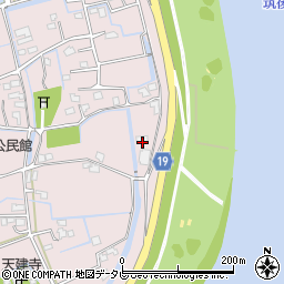 佐賀県三養基郡みやき町天建寺1939周辺の地図