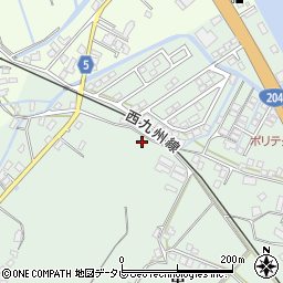 佐賀県伊万里市東山代町里393周辺の地図