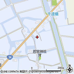 佐賀県神埼市神埼町姉川1582周辺の地図