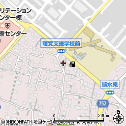 福岡県久留米市高良内町2902-21周辺の地図