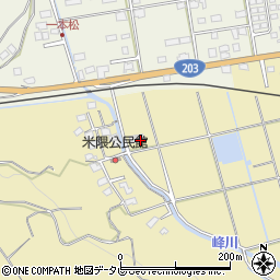 佐賀県小城市小城町栗原88周辺の地図