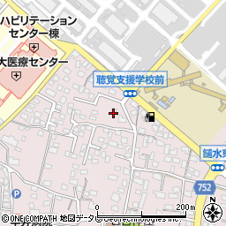 福岡県久留米市高良内町2901-2周辺の地図