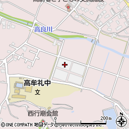 福岡県久留米市高良内町2509周辺の地図