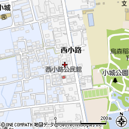 佐賀県小城市小城町211-10周辺の地図