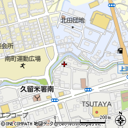 上津コーポＥ周辺の地図