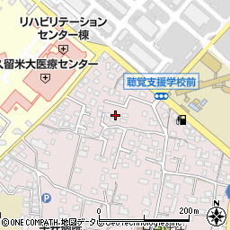 福岡県久留米市高良内町2891周辺の地図