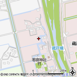 佐賀県神埼市神埼町本堀596周辺の地図