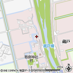 佐賀県神埼市神埼町本堀410周辺の地図