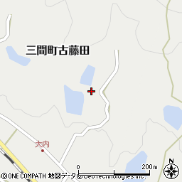 愛媛県宇和島市三間町古藤田465周辺の地図