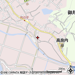 福岡県久留米市高良内町1242-3周辺の地図