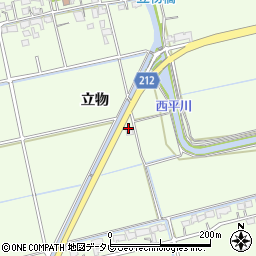 佐賀県小城市立物1124周辺の地図