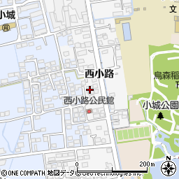 佐賀県小城市小城町211-9周辺の地図