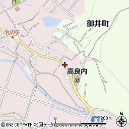 福岡県久留米市高良内町1212周辺の地図