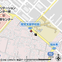 福岡県久留米市高良内町2902-23周辺の地図