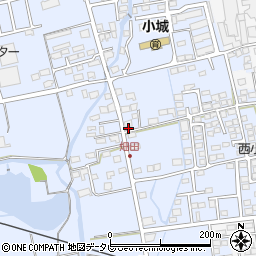 佐賀県小城市小城町畑田207周辺の地図