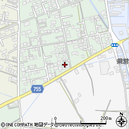 福岡県久留米市津福本町1688-45周辺の地図