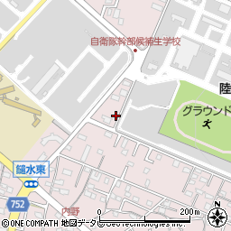 福岡県久留米市高良内町2950-11周辺の地図